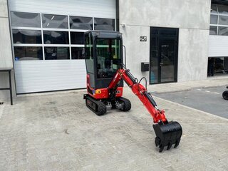 Mini rupsgraafmachine StahlWorks, HL320, rood
