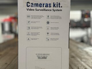 Beveiligingscamera set (draad) Cameras kit, 4CH-AHD04-720