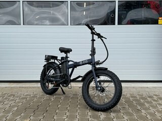 Vouwfiets fatbike AS, V15, blauw