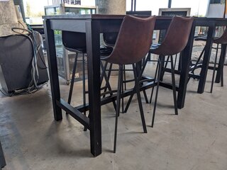 Bartafel met 4x kruk