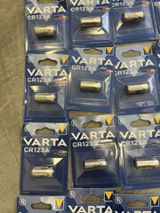 Partij batterijen CR123A en CR2