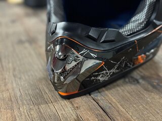 Kinder crosshelm UltraMotocross, XL, oranje