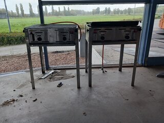 2x Gas barbecue Hendi
