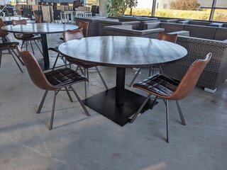 Ronde Eettafel met 4x stoel
