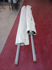 2x Parasol zwart