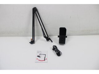 FIFINE - XLR Streaming Microfoon - USB & XLR - RGB Verlichting