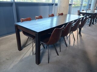 Restauranttafel met 8x stoel