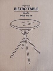 2x Bistrotafel