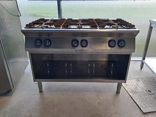 6-pits gasfornuis Electrolux