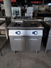 Dubbele gas friteuse Electrolux, E7FRGH2GF0, bouwjaar 2020