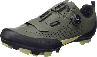 1 paar Fietsschoenen maat 42 Fizik, MTB X5 Terra, Groen/Zwart