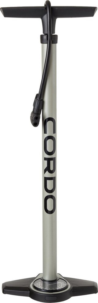 Fietspomp Cordo, Easy Extra , Zilver