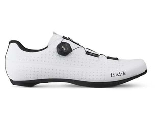 1 paar Fietsschoenen maat 41 Fizik, Tempo Overcurve R4 Wide, Wit/Zwart
