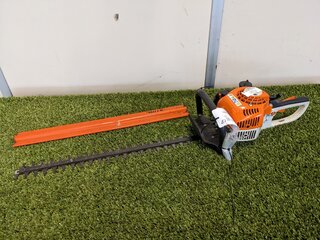Motor heggenschaar Stihl, HS45, oranje, bouwjaar 2016