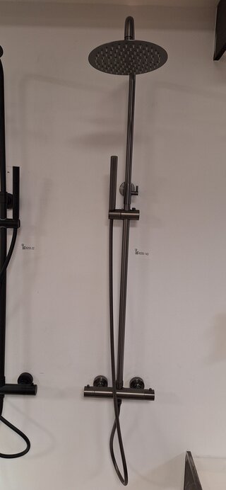 Regendoucheset Best Design, gun metal