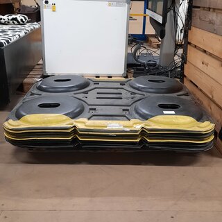 8x Kunststof velgenscheider