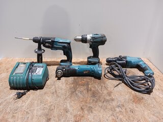 3x Accu gereedschap Makita