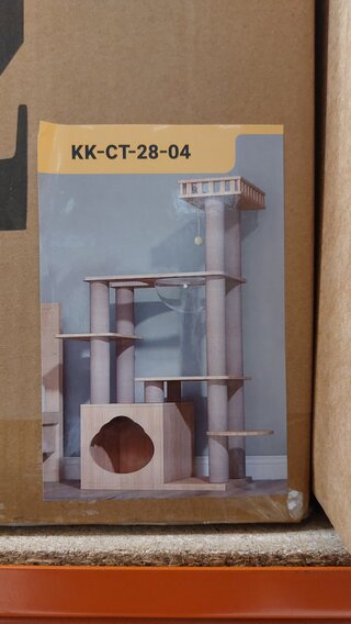 Katten krabpaal volgens afb., bouwjaar 2024