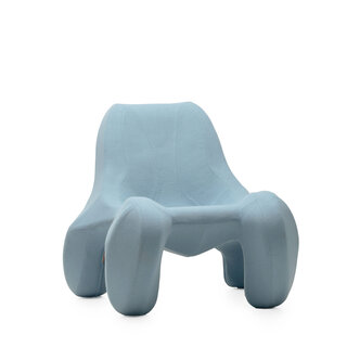 Design fauteuil Max Jungblut, Club 112, lichtblauw