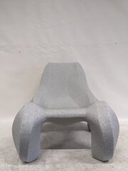 Design terrasfauteuil Max Jungblut, Club 111, licht grijs / graniet