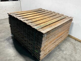 10x Douglas tuinscherm 200x200x4,5cm , Tuinplanken