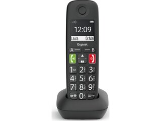 Gigaset E290EHX - Draadloze handset voor senioren  zwart