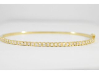 Gouden diamanten armband