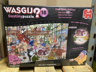 ca. 15x Puzzels Wasgij 18