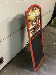 Stoepbord thema kerst
