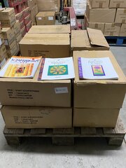 pallet boeken diverse titels