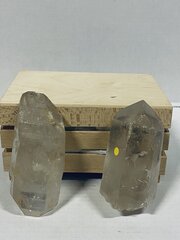 2x Lemurische kristallen