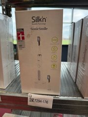 2x elektrische tandenborstel Silk'n, Sonic Smile, wit