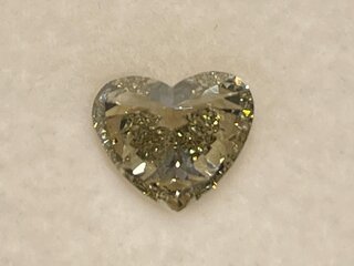 Diamant - 3.02 carat echte natuurlijke fancy colour diamant
