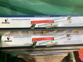 Ca. 25x Gipsplaathulp Superprof