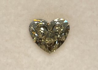 Diamant - 3.02 carat echte natuurlijke fancy colour diamant