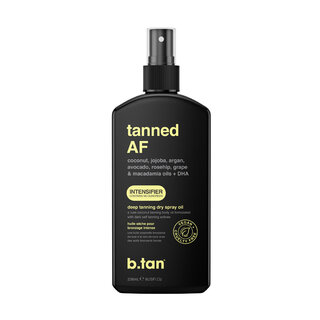 19x spray tan olie B.tan, Tanned AF