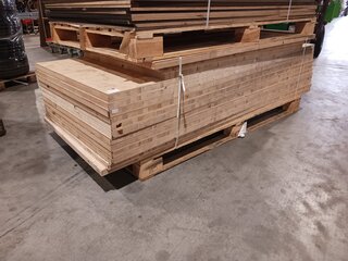 15x K1 Multiplan bouwpanelen, licht hout