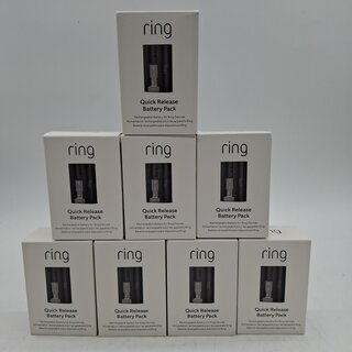 8x Accu Ring, Quick Release Battery Pack