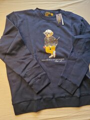 Polo Ralph Lauren trui - Navy polo bear, maat L