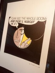 Roy Lichtenstein - Lithograaf - In nieuwe lijst
