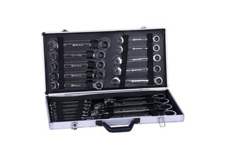 Ringratelsleutelset  Metallo, 22PCS
