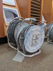 2x Kabelhaspel, 230V