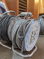 2x Kabelhaspel, 230V