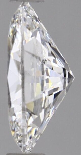Diamant - 1.00 carat Ovaal geslepen diamant (gecertificeerd)