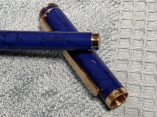 3x Capitol Vintage Vulpen, blauw
