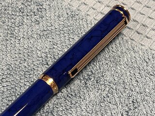 3x Capitol Luxury Vintage Balpen, blauw