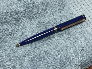 3x Capitol Luxury Vintage Balpen, blauw