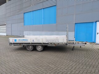 ( LOCATIE GRONINGEN ) Tandemas aanhangwagen met oprijplaten, Hulco, M1