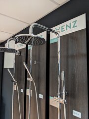 Regendoucheset Xenz, Duero, chroom