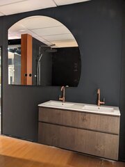 Badmeubel Xenz, Collectie Young, vulcano brown